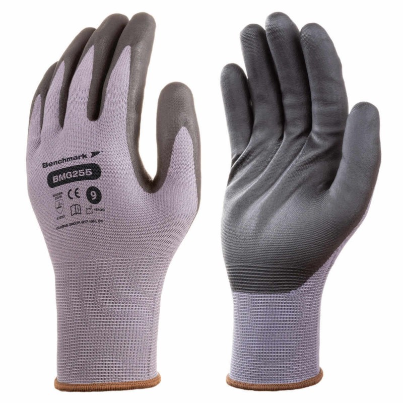 Benchmark BMG255 Lint-Free Nitrile-Foam Palm Precision Gloves
